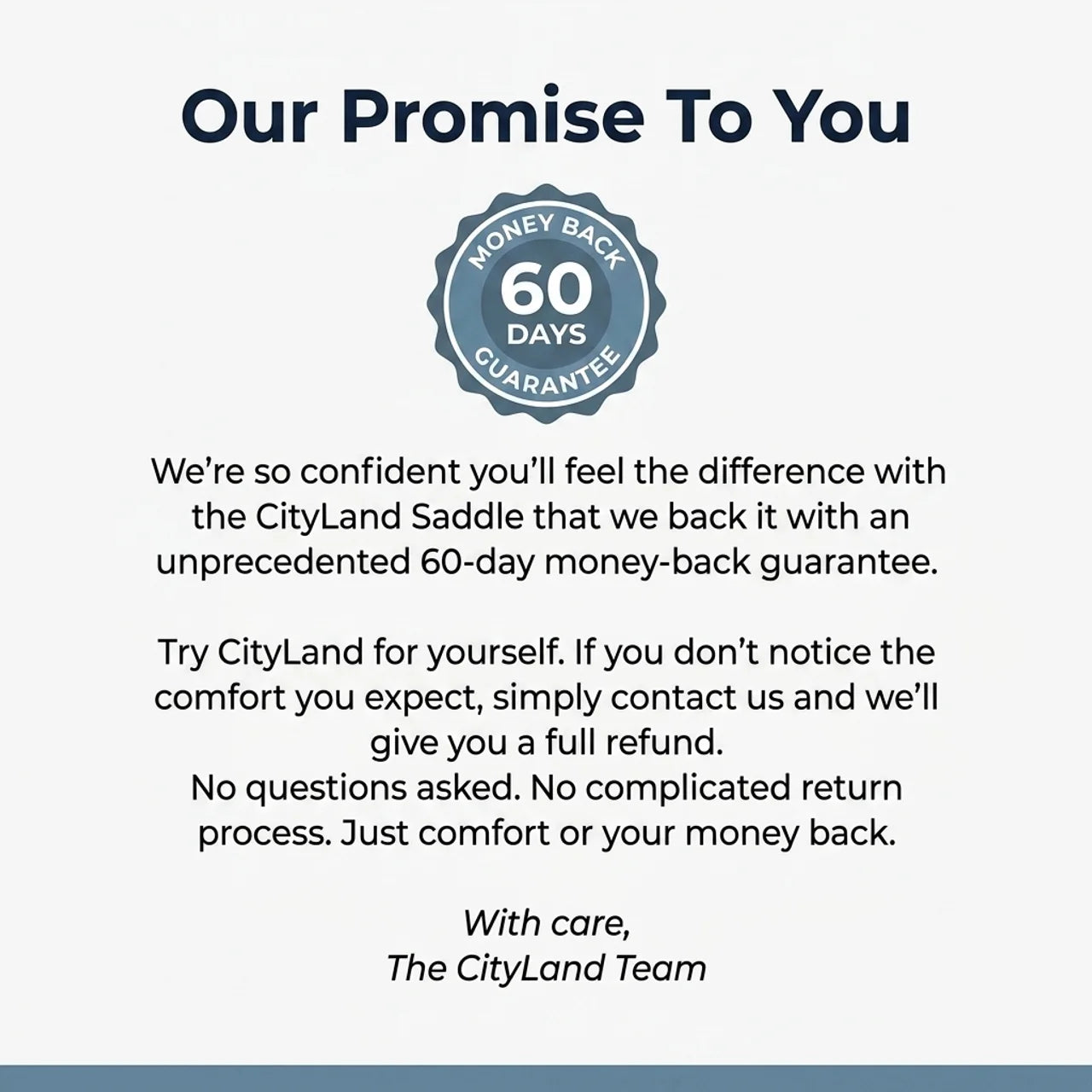 CityLand™ Saddle | Ride longer than you used to